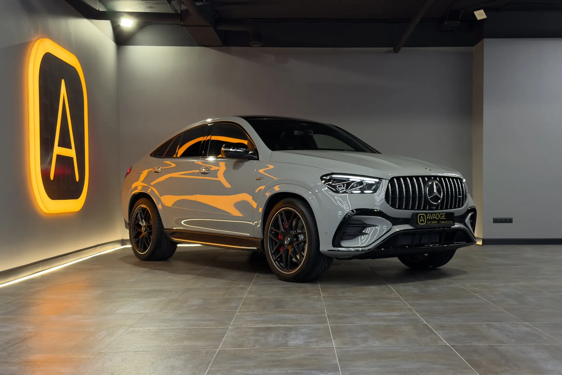 Mercedes-Benz AMG GLE53 4MATIC 2025 3.0 л 544 л.с Гибрид, новый авто, Полный привод, Автомат, цвет Серый, страна-производитель — Германия