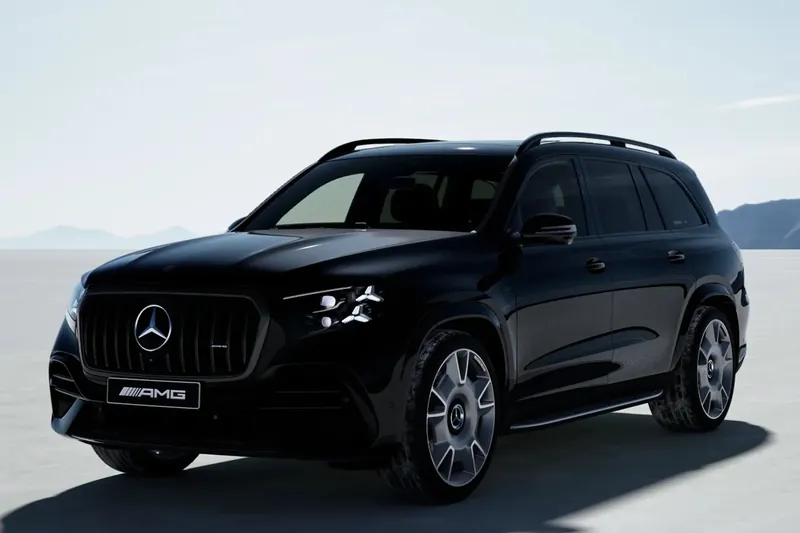 Заказать Mercedes-Benz AMG GLS 63 4MATIC+ 2026 4.0 л 612 л.с Бензин с пробегом 0 км, Автомат, Полный привод, цвет Чёрный, поставка из Германия, доставка по РФ AMG GLS 63 4MATIC+ - фото 3