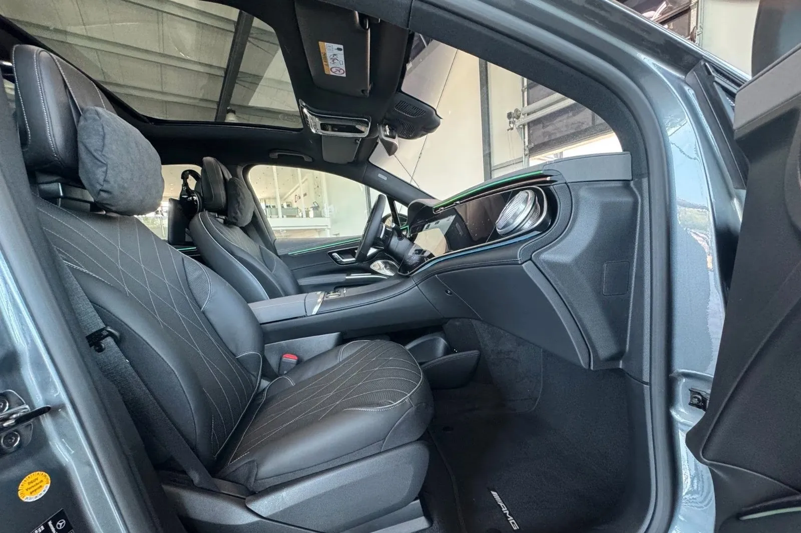 Mercedes-Benz EQS SUV 450 4MATIC AMG Line Business Class 2026 0.0 л 360 л.с Электричество, пробег 598 км, Серый, Полный привод, Автомат, авто из Германия, доставка по РФ, фото 11