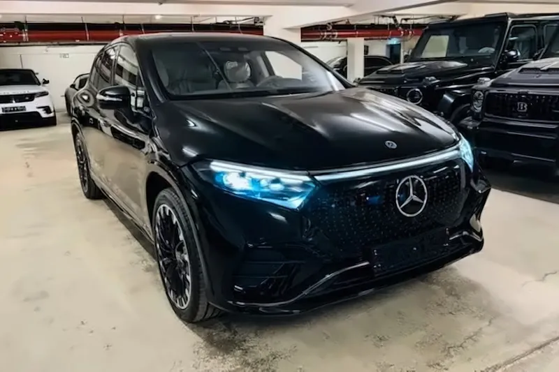 Mercedes-Benz EQS SUV 450+ 2026 0.0 л 360 л.с Электричество, новый авто, Задний привод, Автомат, цвет Чёрный, страна-производитель — Германия EQS SUV 450+ - фото 2