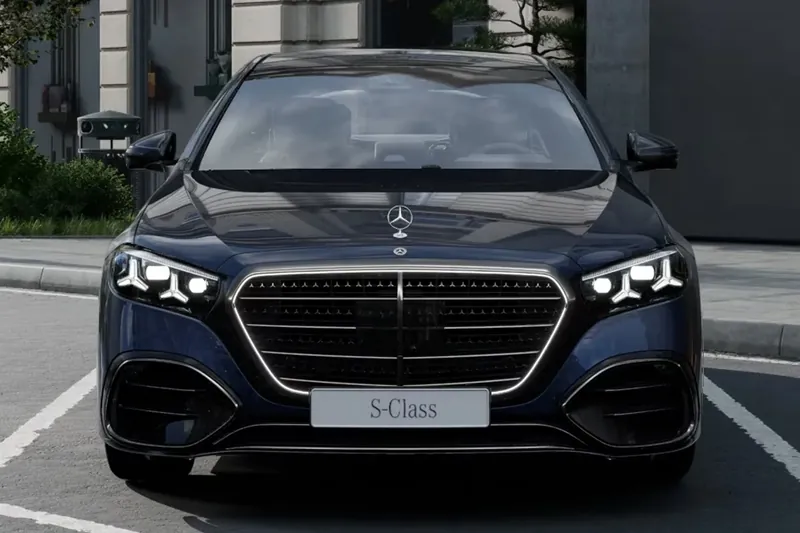 Mercedes-Benz S 500 4MATIC Limousine 2026 3.0 л 449 л.с Бензин, новый авто, Полный привод, Автомат, цвет Синий, страна-производитель — Германия S 500 4MATIC Limousine — фото 2