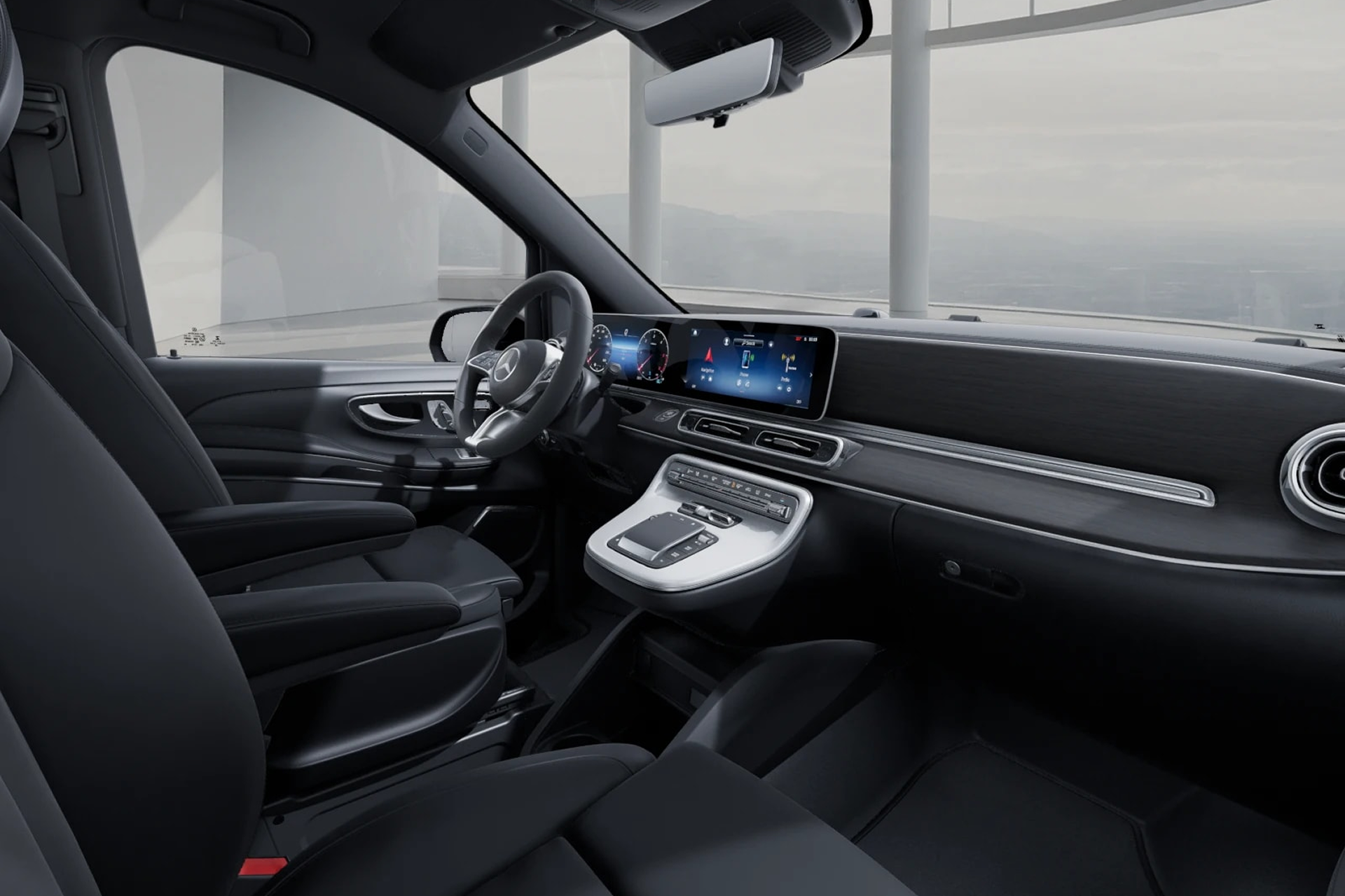 Выбор покупателей — Mercedes-Benz V-Class V 300d Lang 4MATIC EXCLUSIVE 2026 2.0 л 237 л.с Дизель, пробег 0 км, Чёрный, привезён из Германия, доставка по РФ, фото 6