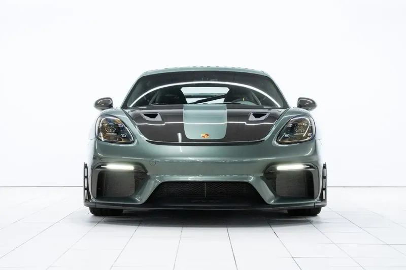 Porsche 718 Cayman GT4 RS 2026 4.0 л 500 л.с Бензин, новый авто, Задний привод, Автомат, цвет Зелёный, страна-производитель — Нидерланды 718 Cayman GT4 RS - фото 2