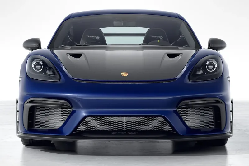 Заказать Porsche 718 Cayman GT4 RS 2026 4.0 л 500 л.с Бензин с пробегом 0 км, Полуавтомат, Задний привод, цвет Синий, поставка из Германия, доставка по РФ 718 Cayman GT4 RS - фото 3