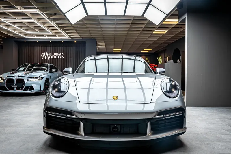 Porsche 992 911 Turbo S 50 Jahre | Heritage | Limitiert 2026 3.7 л 650 л.с Бензин, новый авто, Полный привод, Автомат, цвет Серебристый, страна-производитель — Германия 911 Turbo S 50 Jahre - фото 2