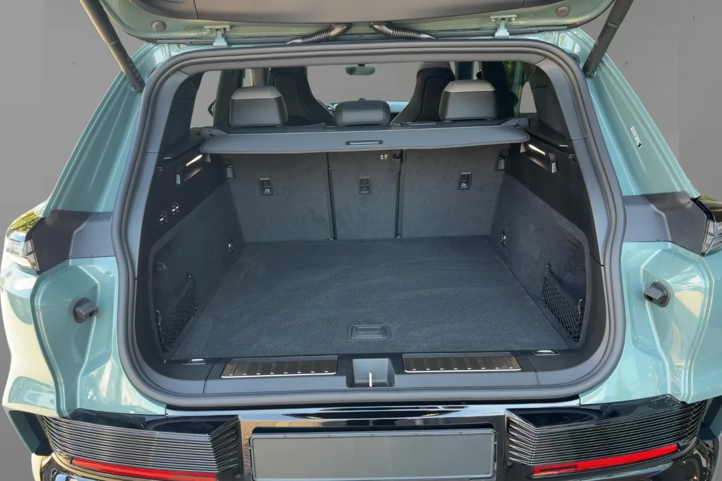 Porsche Cayenne Electric 2026, зелёный, фото 25