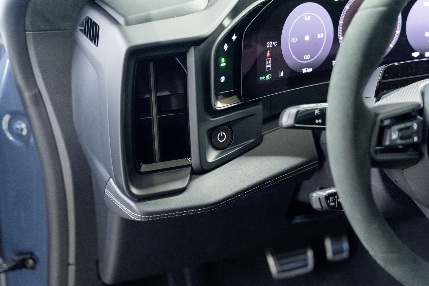 Porsche Cayenne Electric Turbo 2026, синий, фото 22