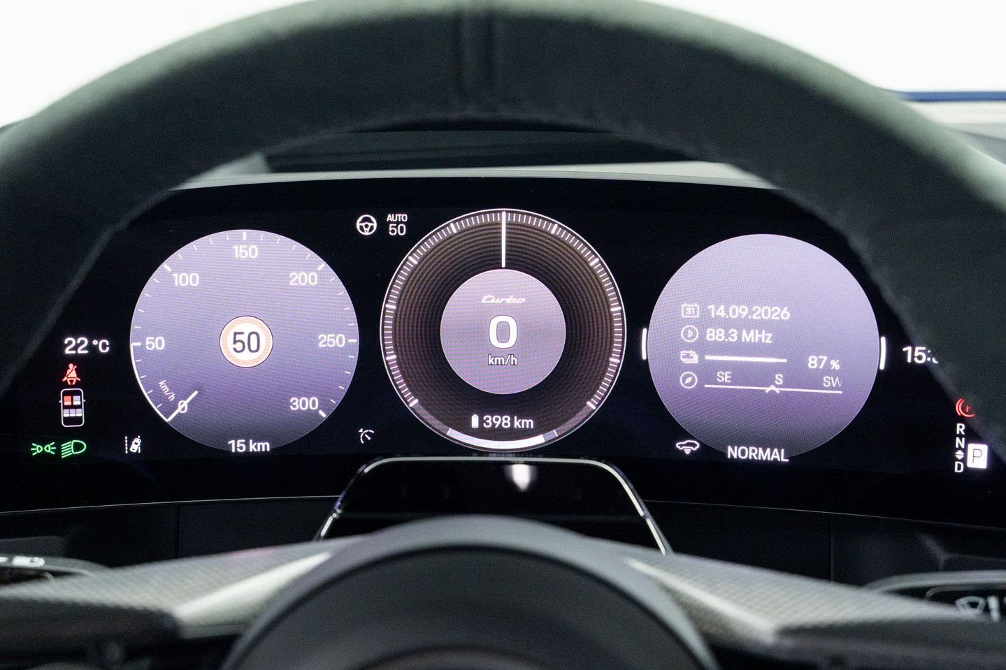 Porsche Cayenne Electric Turbo 2026, синий, фото 23