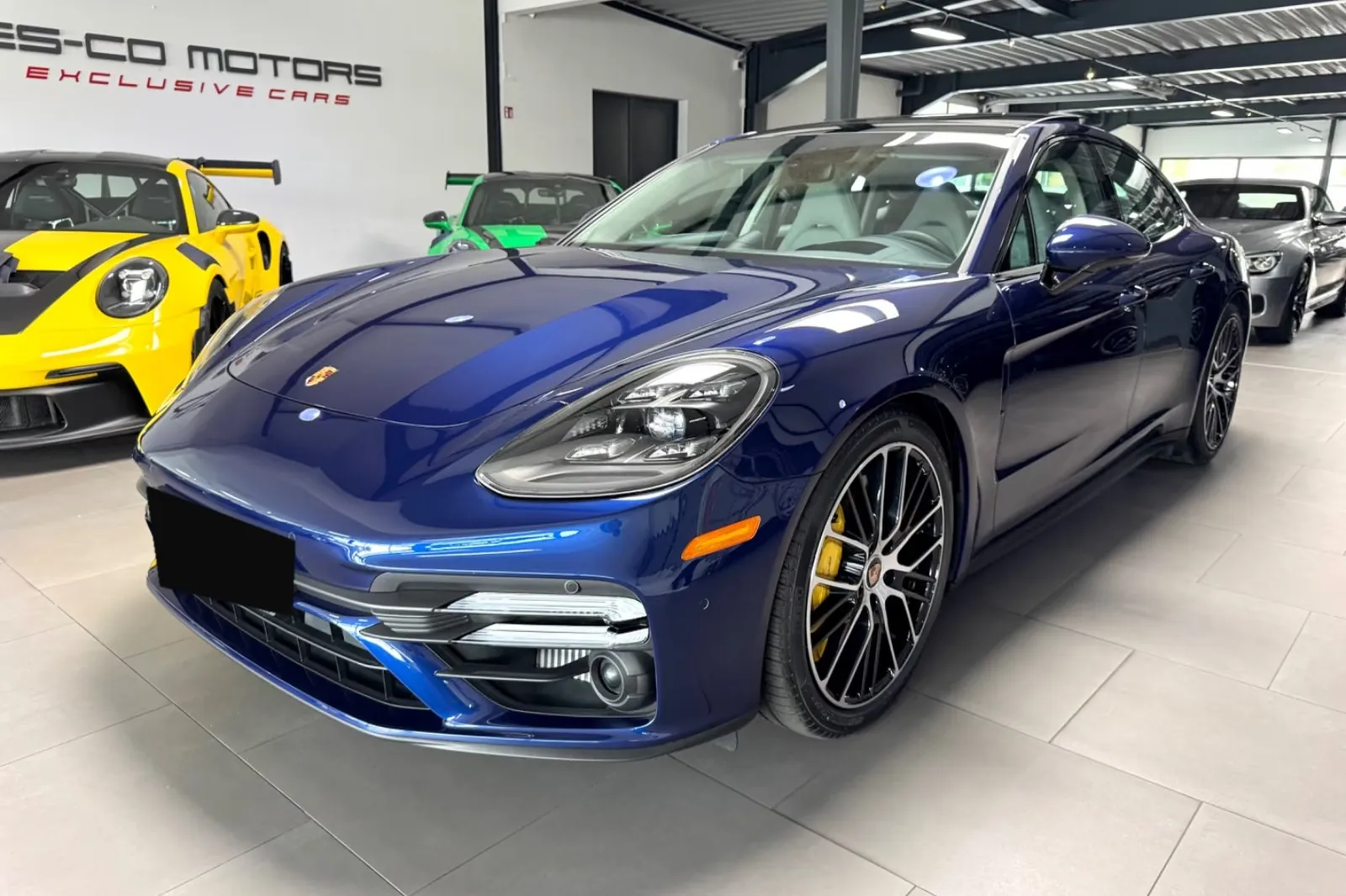 Купить Porsche Panamera Turbo S 2026 4.0 л 630 л.с Бензин, Синий, Автомат, Полный привод — авто из Германия, с доставкой по всей России, фото 3