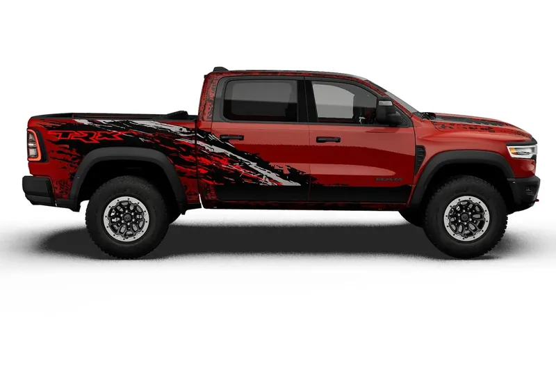 RAM 1500 TRX SRT, пакет Bloodshot Night Edition 2027 6.2 л 777 л.с Бензин, новый авто, Полный привод, Автомат, цвет Красный, страна-производитель — США 1500 TRX SRT Bloodshot Night Edition - фото 2
