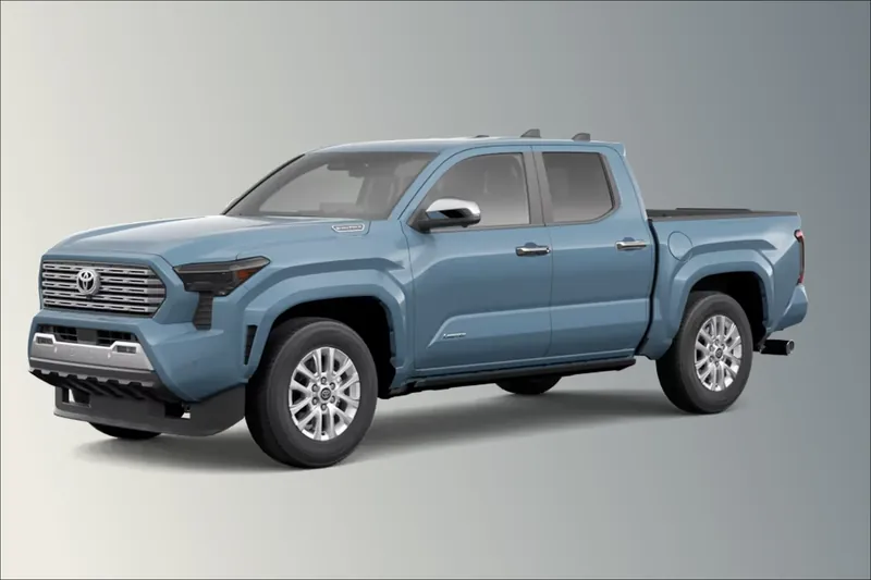 Заказать Toyota Tacoma Hybrid Limited, 4x4 Double Cab 2026 2.4 л 326 л.с Гибрид с пробегом 0 км, Автомат, Полный привод, цвет Синий, поставка из Канада, доставка по РФ Tacoma Hybrid Limited, 4x4 Double Cab - фото 3